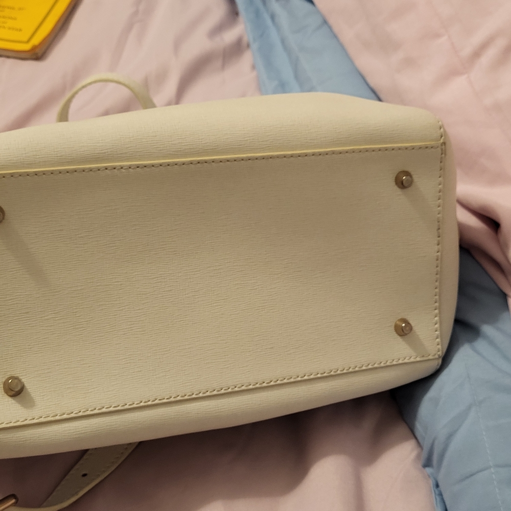 Furla Creme Crossbody Bag - Picture 9 of 16